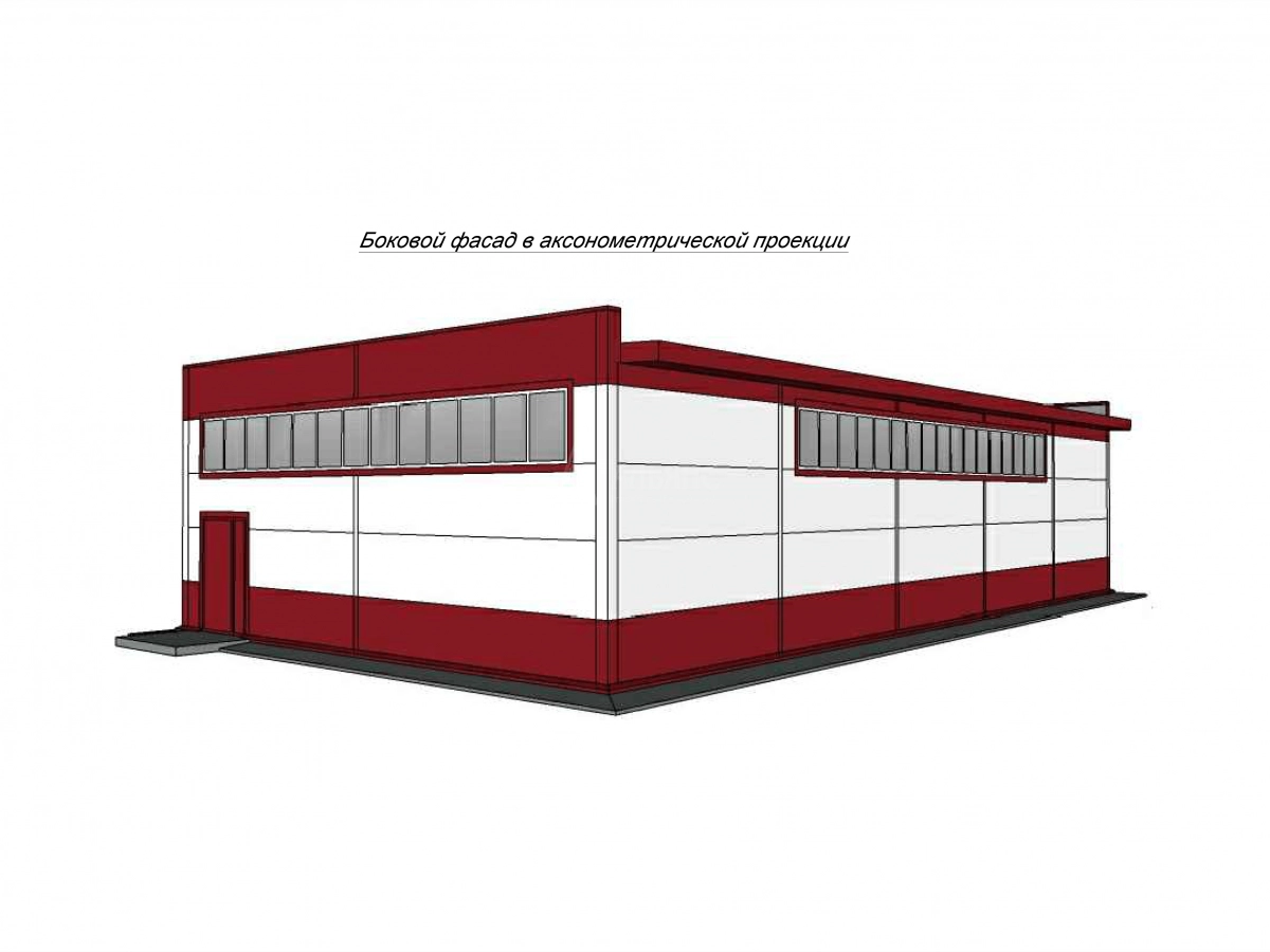3D визуализация Магазин из сэндвич-панелей - фото 8