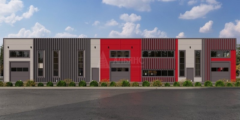 3D визуализация СТО из сэндвич-панелей - фото 6